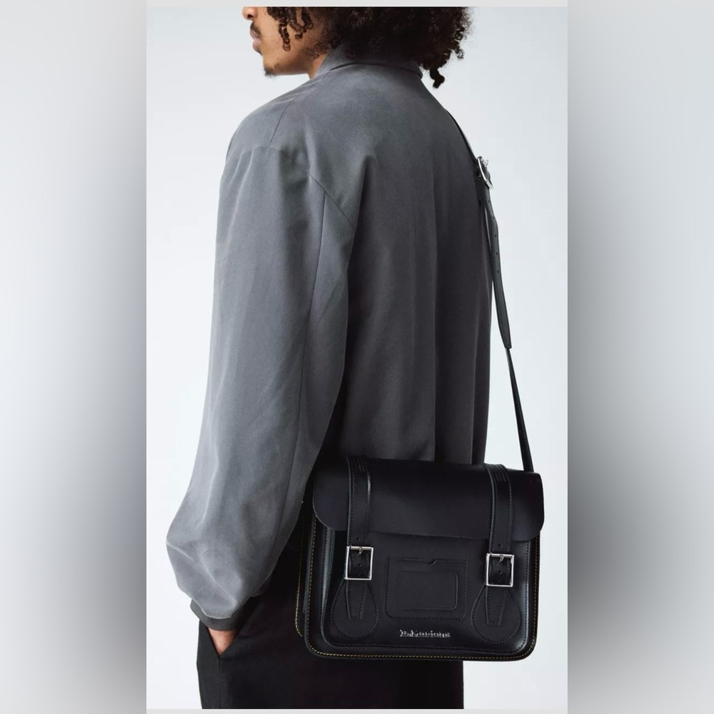 Dr. Martens 11 inch Leather Messenger Bag - Picture 12 of 15